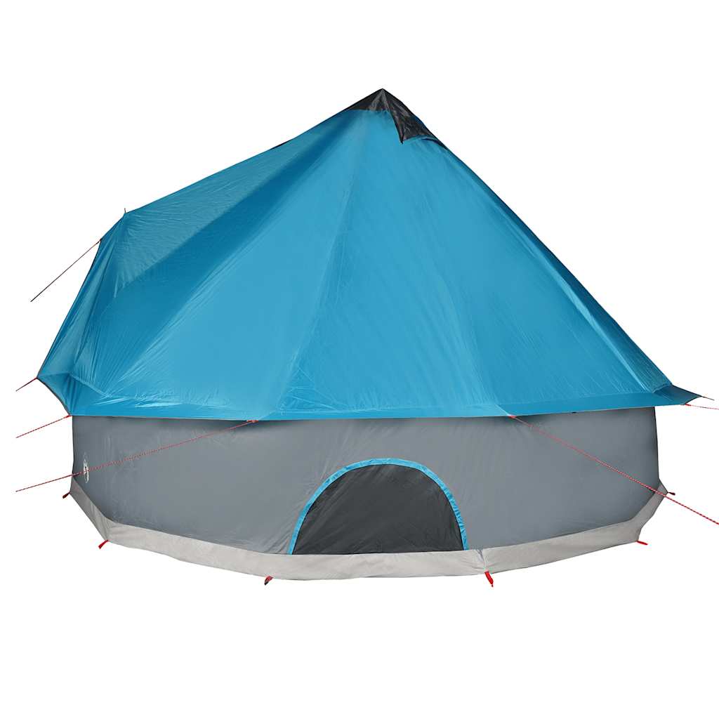 Tipi Family Tent for 10 Persons Blue Waterproof