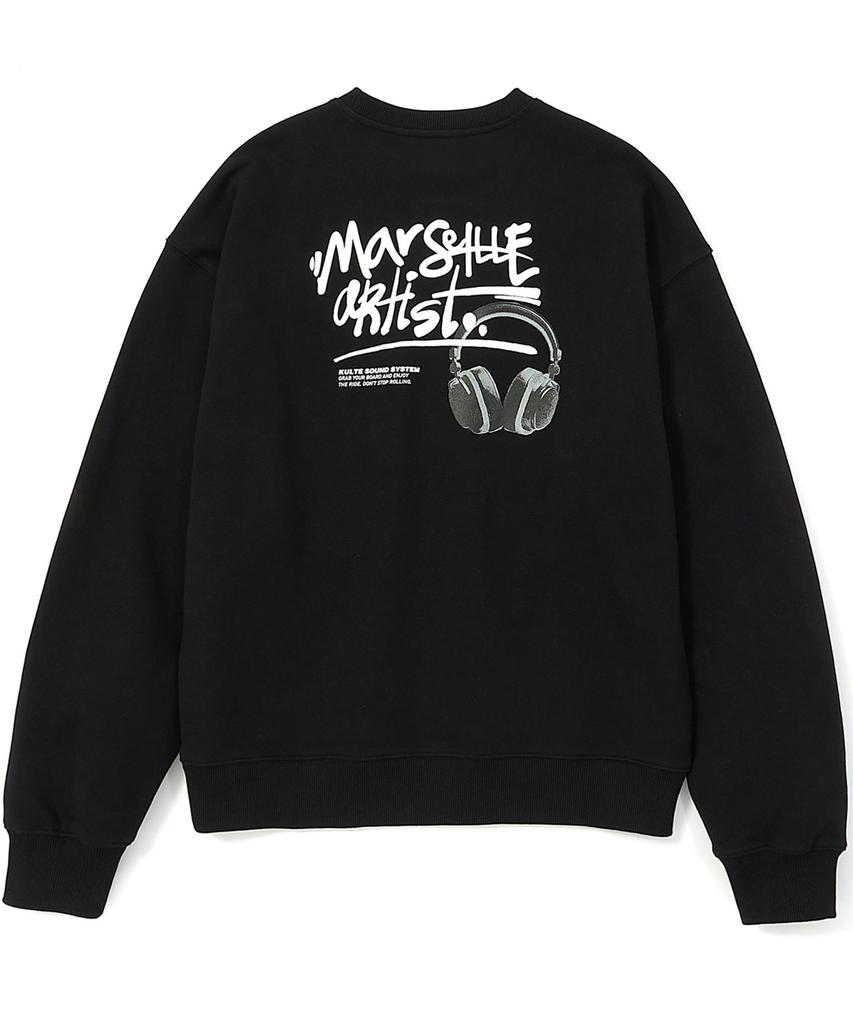 Coolt Marseille Artist Crewneck Black