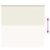 Blackout Roller Blind Cream White 150x150 Cm Fabric Width 146.6 Cm