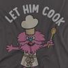 Sesame Street Unisex Adult Let Him Cook Long-Sleeved T-Shirt
