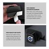 Car Seat Self-Adhesive Eyeglasses Holder Storage Sunglasses For Volvo Xc60 Xc90 V40 V60 S60 V50 V90 S80 C40 XC40 V70 XC70 C30