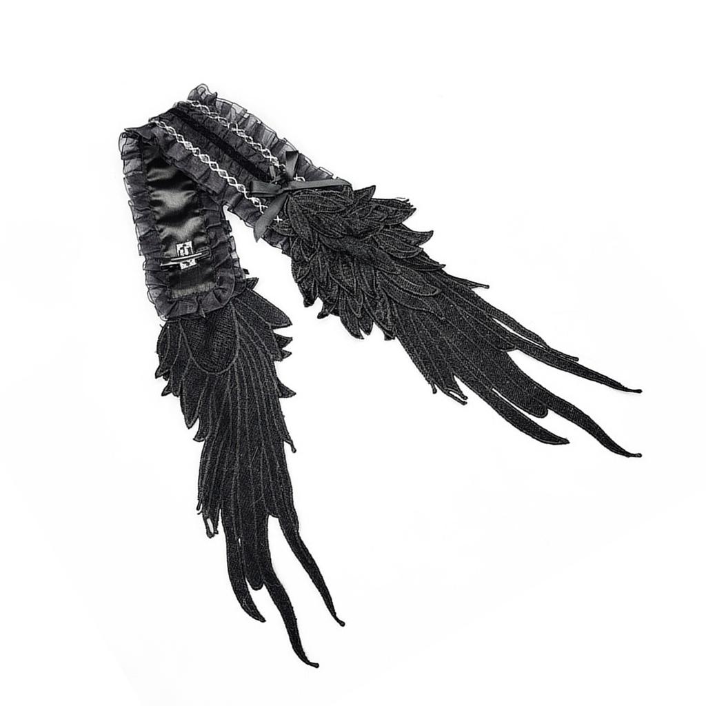 Stylish Wing Headpiece Proms Birthday Cosplay Hairbands White Headwear Halloween Bows Adorkable Hair Headwear