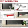 1pc 1m/39.37in Door Seal Draft Stops With Brush Reduce Noise Door Sweep Breeze Blocker Insect Proof Dust Proof Sound Proof Seal