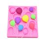 Silikonform 3D-Ballonmuster Fondant Kuchen Dekor Werkzeug Schokoladenform Fondant Kuchen dekorieren