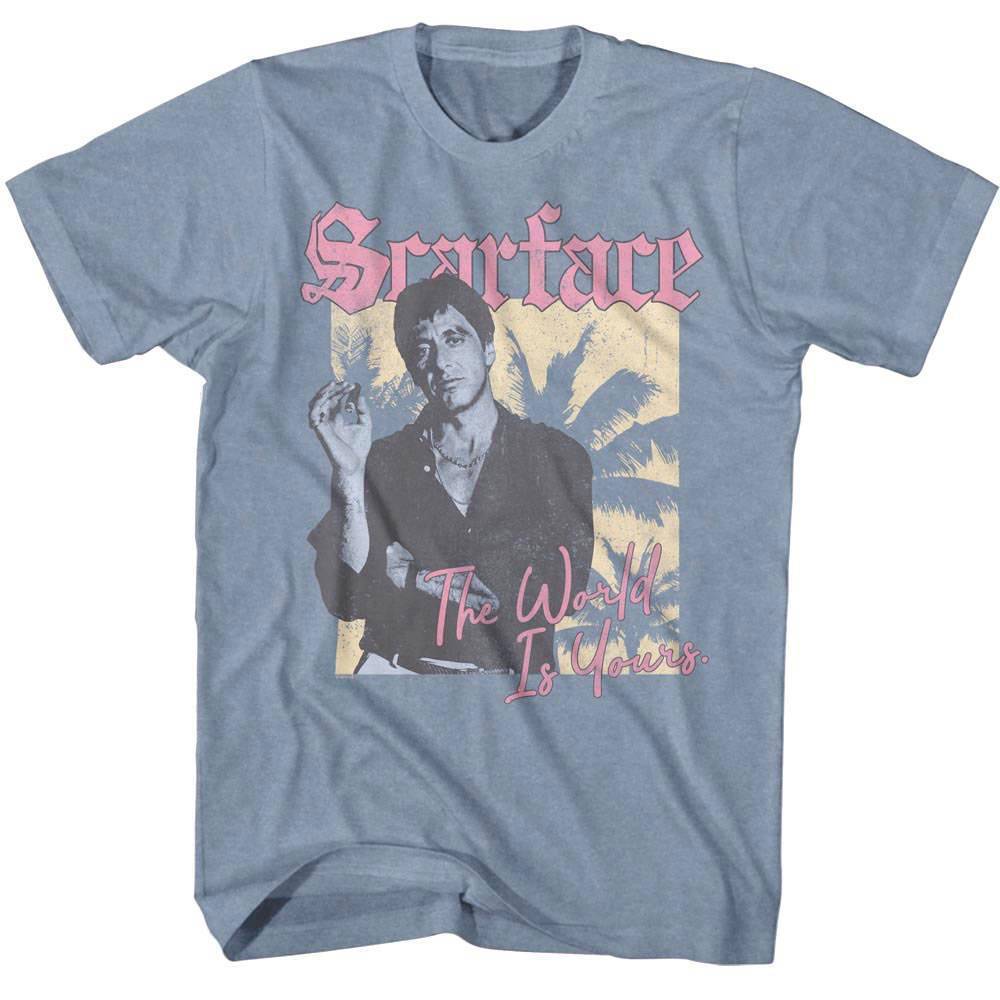 Scarface Postcard from Miami Men T Shirt S