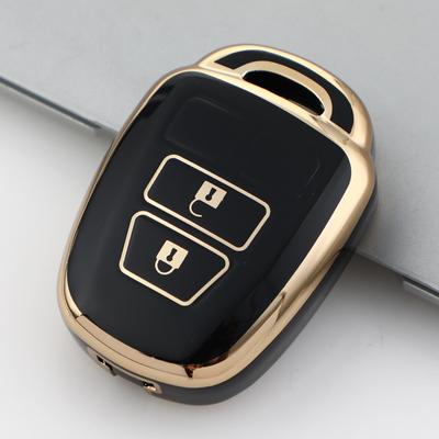 2/3/4 Buttons TPU Remote Key Case Fob Shell Cover For Aqua Ractis Vitz RAV4 HiAce Land Cruiser Skin Holder 2010 - 2019