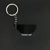 3D Acrylic Badminton & Table Tennis Nostalgic Sports Keychain Pendant