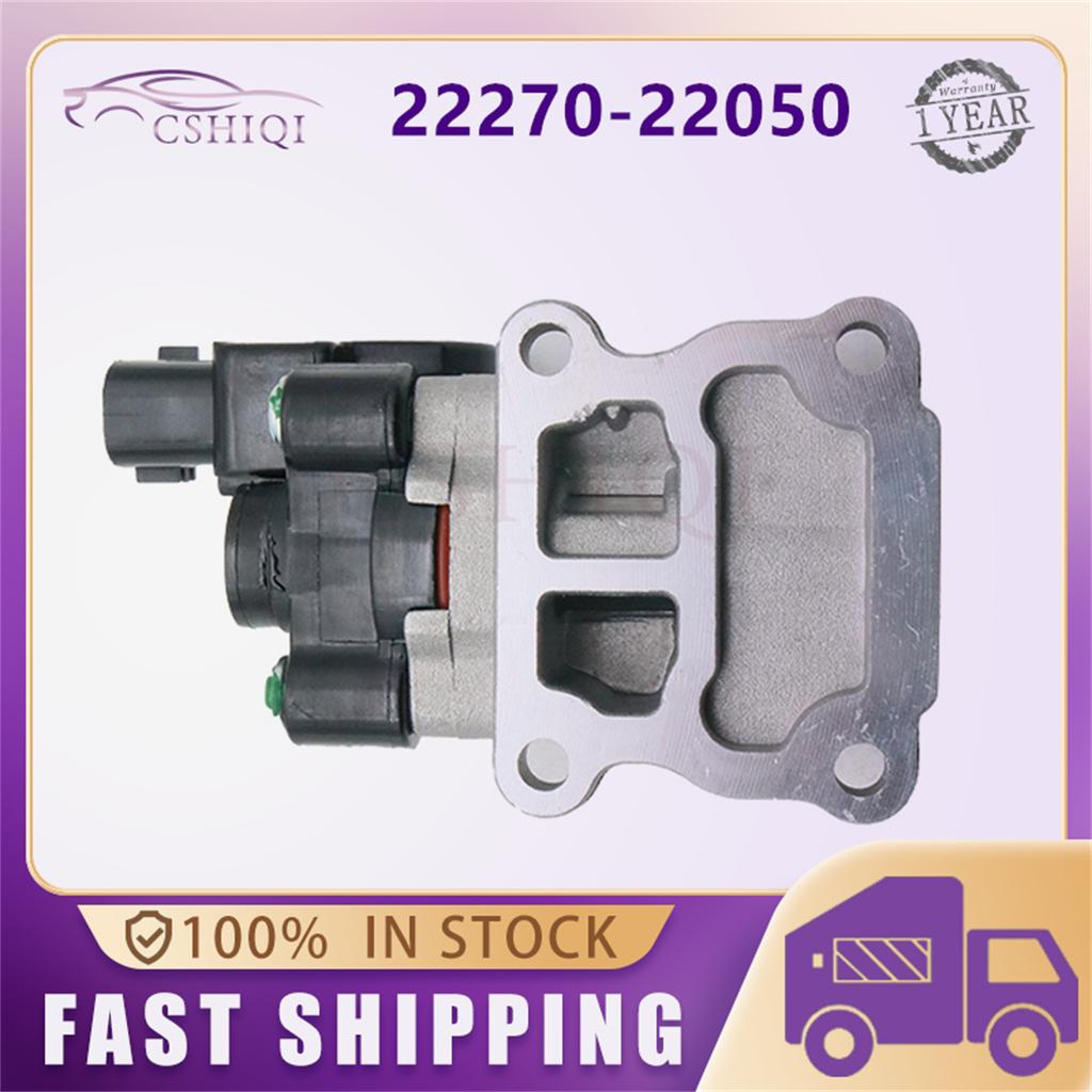 22270-22050 2227022050 Zawór sterowania biegiem jałowym 22270-22010 Do Chevrolet Prizm Toyota Corolla 1.8L 222700D030 22270-0D030