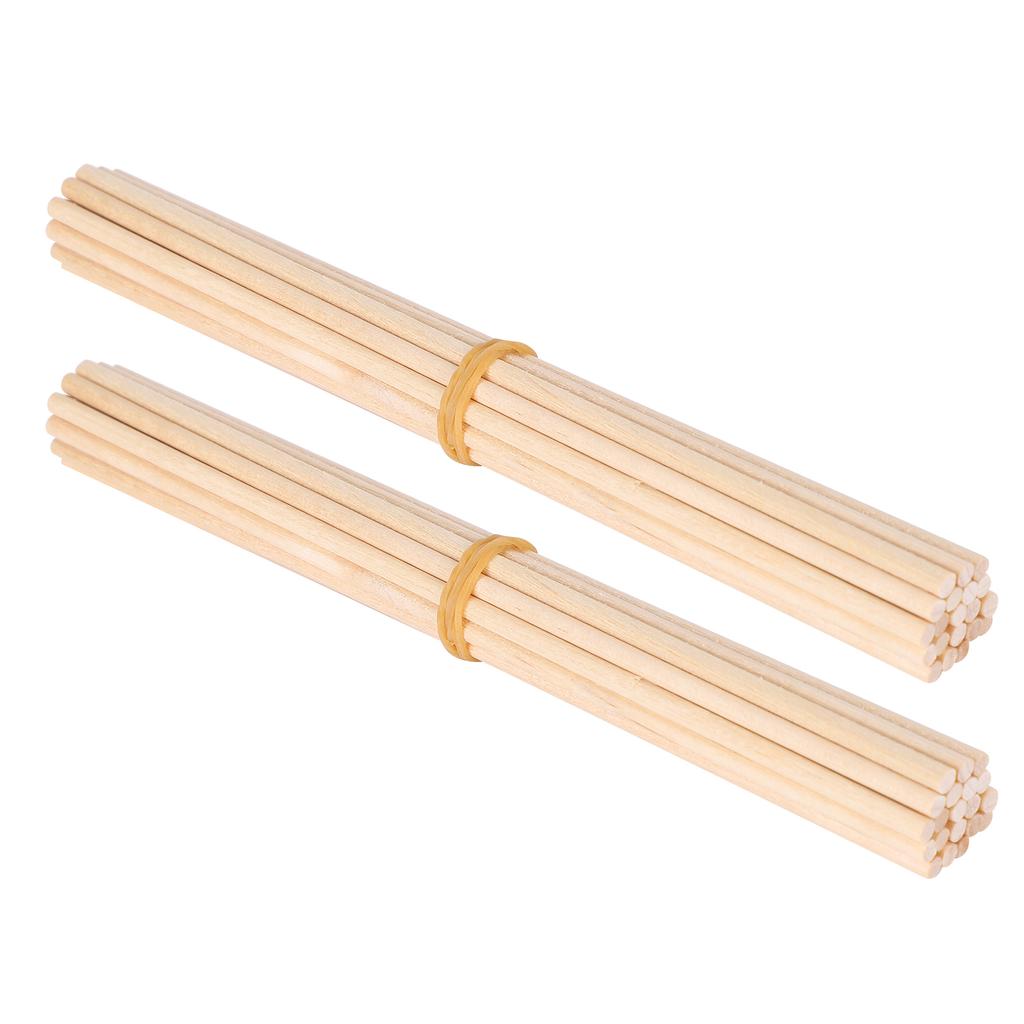 40pcs Wooden Round Dowel Rods Professional Watch Repairing Accessories for Watchmakers