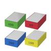 4PCS Diamond Hand Polishing Pads Tile Edge Grinder Tool Set for Ceramic Marble Stone Grinding and Smoothing with Multiple Grit Levels