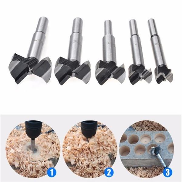 90mm CNC Carbide Hinge Boring Drill Bit Woodworkers Wood Hole Saw Cutter