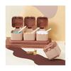 1 Pcs Seasoning Box Kitchen Household Seasonings Combination Set Seasoning Jar Seasonings Bottle Seasoning Jar Salt Jar