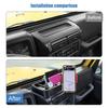 Auto Mittelkonsole Handyhalter Aufbewahrungsbox GPS Ständer Halterung Passend Für Jeep Wrangler TJ 1997-2006 Autozubehör