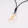 Crystal Dragon Carving Purification and Good Fortune Amulet Magatama Power Stone Adjustable Unisex [KOAI] Necklace, Length,