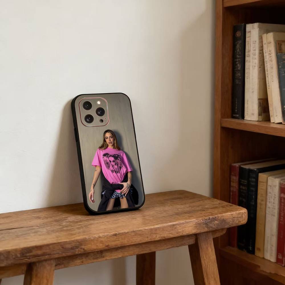 

Чехол для телефона Tini Stoessel Singer для iPhone 17, 16, 15, 14, 13, 12, 11 Plus, Pro, магнитный с Magsafe, беспроводная зарядка iPhone12ProMax