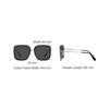 Burberry Square Sunglasses With Letter Engraving Design Women sunglasses Gold BE3145D11098759