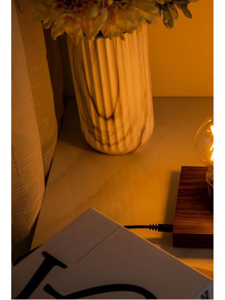Modern Magnetic Levitation Table Lamp - Black Technology Home Ornament Atmosphere Light