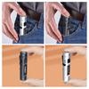 Rechargeable Mini Flashlight 500 Lumens High Power LED Torch with 3 Modes Low Strobe Handheld Emergency Torch for Camping Hiking Outdoor Use