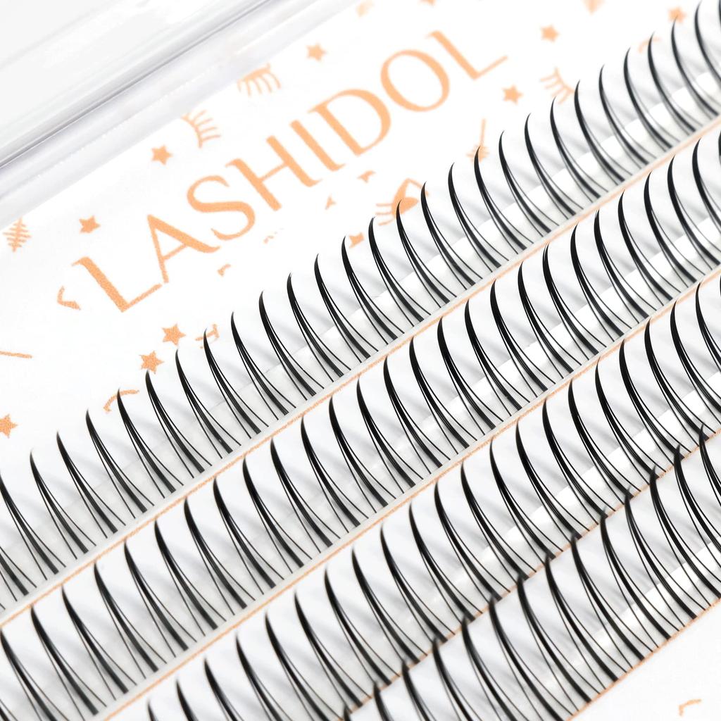 LASHIDOL Partial False Eyelash Easy To A False Eyelash Eyelashes, Extensions, Self-Application, Natural, Popular, DIY, Apply, 9-12mm (Orchid) (Type