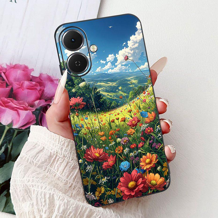 Fashion Painting Case For Tecno Spark Go 2 2025 Soft Silicone TPU Phone Cases For Tecno Spark Go2 KM4 Covers Bumpers