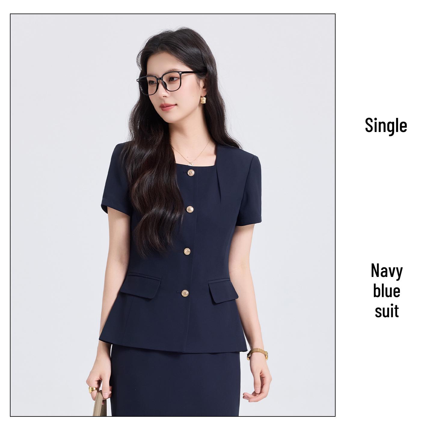 

Goddess Style Women s Professional Suit - Beautician Reception Skirt Attire L