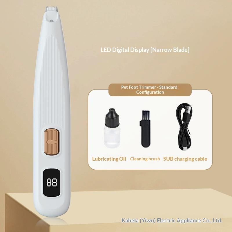 Partial Hair Clipper Cat Dog Hair Shaving Device Pet Cat Foot Shaving Artifact Sole Trimming Cat Hair Electric Clippers