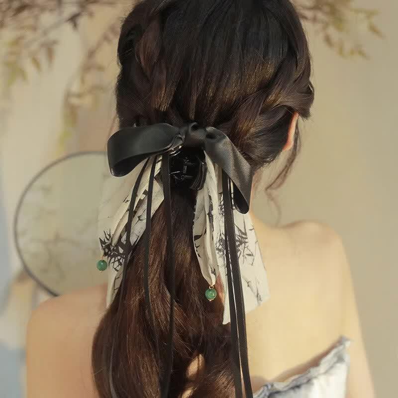 Chinese Style Butterfly Hair Claw Clip