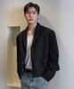 Trip Le Sens Moon Tweed 2B Crop Jacket_Brown