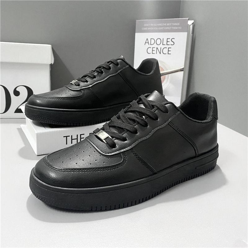 

Мужские белые парусиновые слипоны в европейском стиле - Толстая подошва, Высококачественная повседневная обувь для весны и осени 42