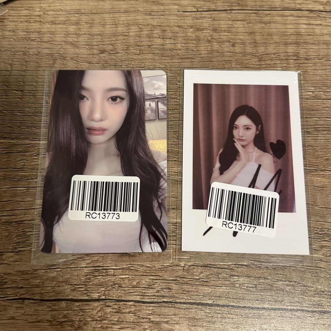 

[Б/У] aespa armageddon kms шанхайская автограф-сессия ниннин набор из 2 штук