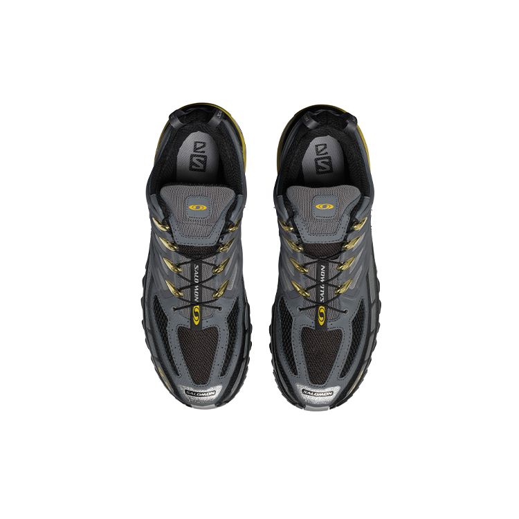 SALOMON Acs Pro Advanced Mesh Cushioning Non-Slip Durable Low-Top Hiking Shoes Unisex Hiking Shoes Gray 416392
