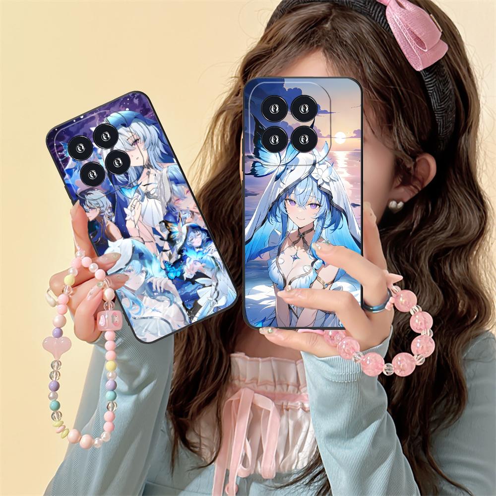Wuthering Waves Shorekeeper Phone Case for Xiaomi 15 14 13 12 Mi 11 T Ultra Lite Pro S X 5G Colorful Printing Cover Luxury Cover