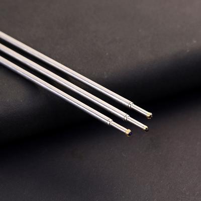 10 Teile/los Rotierende Metall Stift Mine Spezielle Kugelschreiber Mine Stange Patrone