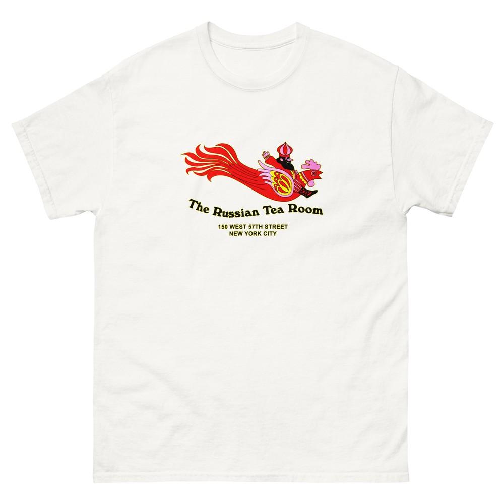 

Russian Tea Room Milton Glaser Gildan 5000 Unisex classic tee Unisex T-Shirt S
