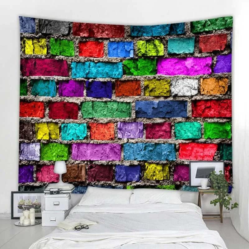 Vintage Holz Panel Dekorative Wandteppich Home Wand Dekor Wohnzimmer Büro Wandteppich