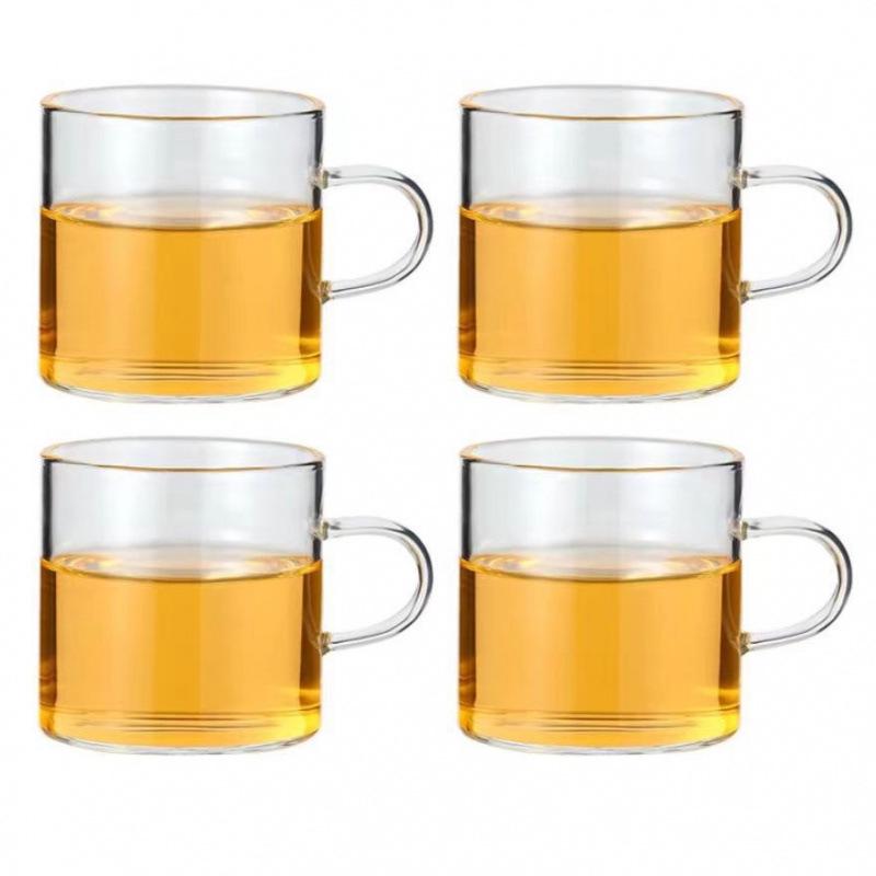 Xiao Qing Gan High-Temp Resistant Glass Teapot with Floating Cup for Pu er Tea