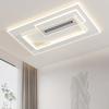 Three-color Dimming Indoor Ceiling Lamp Bedroom Living Room Dining Room Lighting Modern Square Round Ceiling Lamp 110V 220V