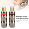 2PCS Zinc Alloy Gold Plated RCA Female Soldering Plug for DIY O Cable Extension Cable
