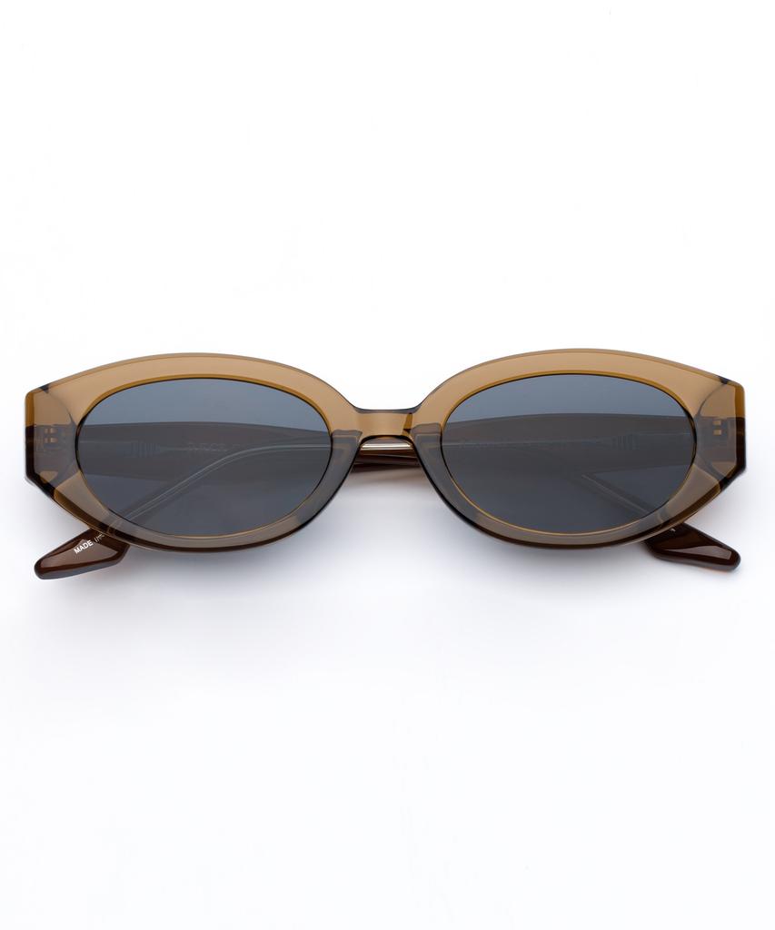 Likkeullou Rc Tr Bb102 Dark Brown Sunglasses