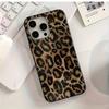 Realistic Leopard Print Design Soft Phone Case For iPhone 17 16 15 14 Plus 13 12 11 Pro Max 7 8 SE2 16E 17 Air Shockproof Cover