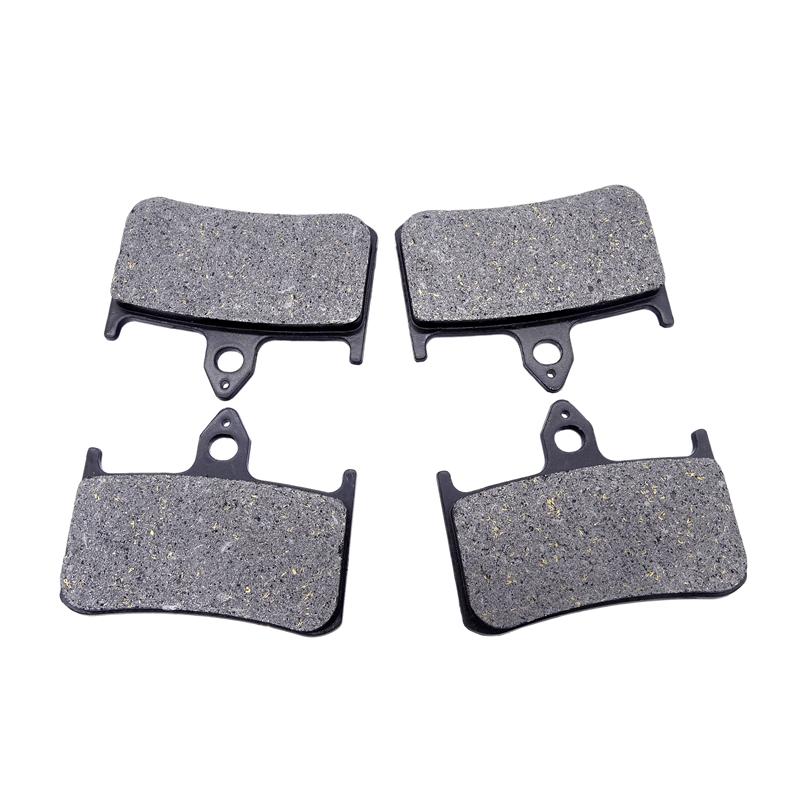 1 Set Motorcycle Parts Front Rear Brake Pads Kit For Honda VFR400 VFR 400 R3K R3L R3M R3N NC30 1989-1992