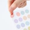 Hobonichi Techo TSUKI No Round Stickers Planner Accessories IRO/See-through (15mm)