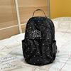 Dot Print Backpack Women's Lightweight Large Capacity Commuter Backpack
