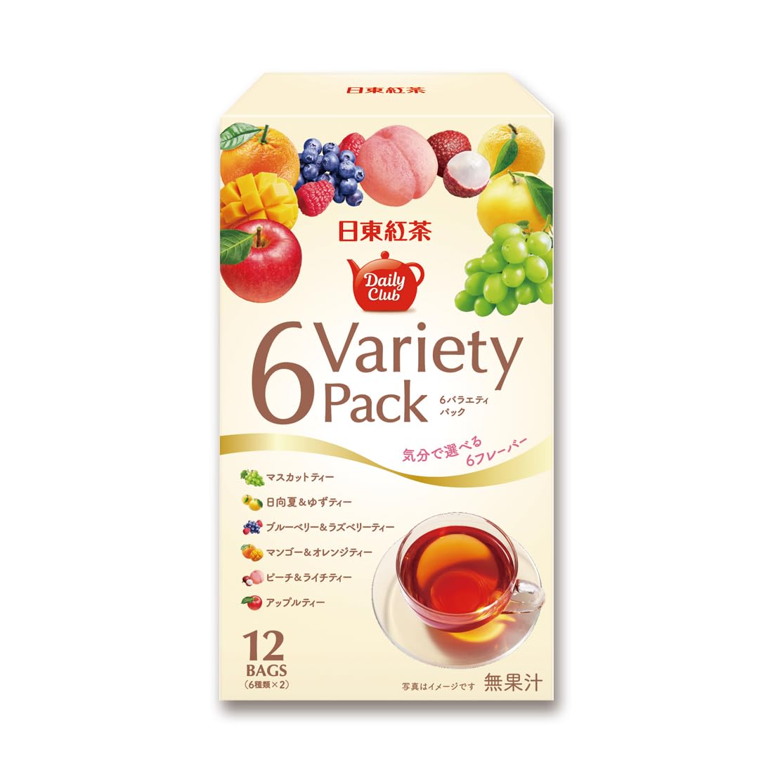 Mitsui Norin Daily Club 6 Variety Pack TB 12 bags units