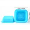 2pcs Color Randomly Pan Multifunctional Soap Molds Making Supplies Silicone Molds Circle Baking Soap Making