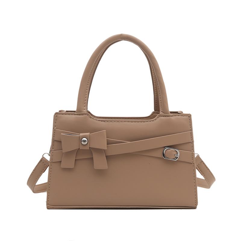 Modischer Gürtel Kleine Quadratische Tasche, Stilvolle und Modische Schleifen-Handtasche, Lässige Crossbody-Tasche für Damen