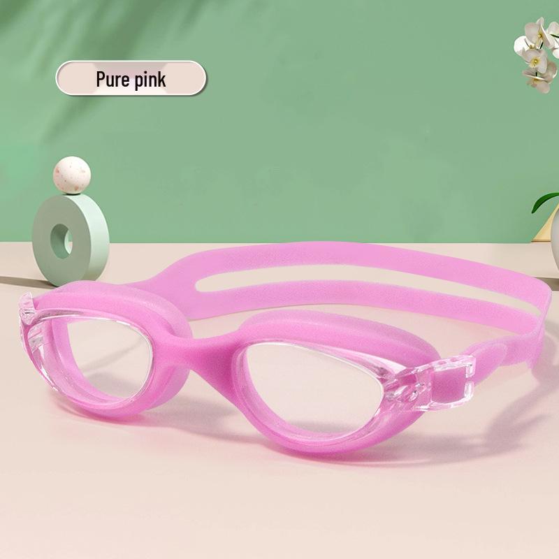 

Гидродинамические силиконовые очки для плавания высокой четкости с защитой от запотевания и водонепроницаемые для мужчин и женщин - Профессиональный взрослый стиль