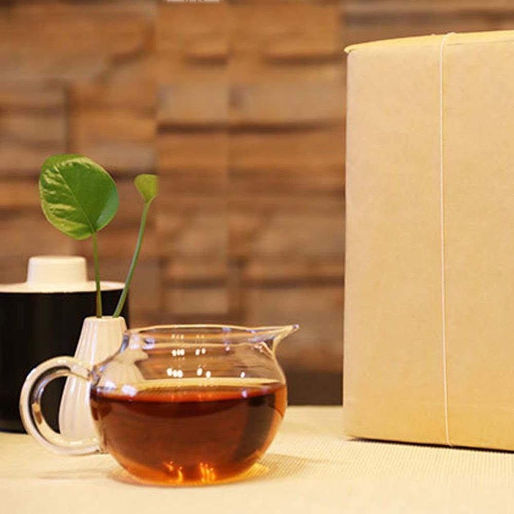 Anhua Fu Brick Tea 1000g Golden Flower Dark Tea Healthy Loose Leaf Brick