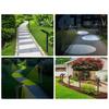2 Pcs Solar Pathway Lights Outdoor LED Solar Lights Waterproof Solar Powered Landscape Stake Lights for Lawn Patio Walkway Driveway Decor
