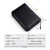 2025 Genuine Cowhide Unisex Compact Anti-Magnetic Card Holder & Document Sleeve